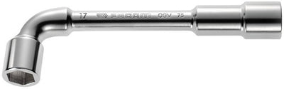 Clé à tube ouverte Facom ogv forgée 6x6 bord 9 mm - 75,9