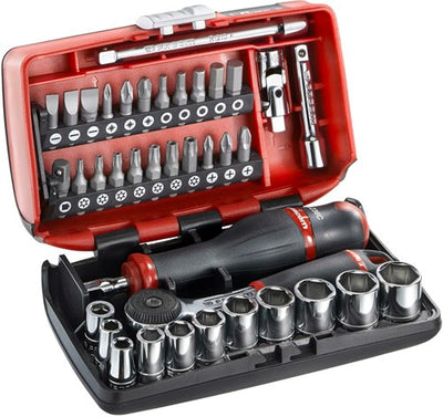 Facom compact 1 jeu de 4 douilles 6 pans 5,5-14mm