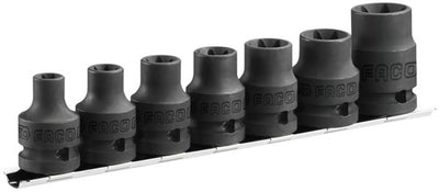 Jeu de douilles à chocs Facom 1 2 torx e10-e24 - nstx.j7