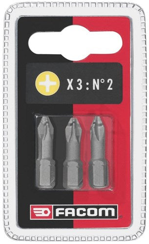 Facom jeu de 3 embouts ep.102t 25 mm ph2 - ep102t.j3
