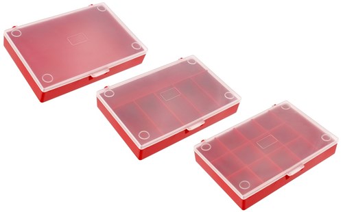 Facom lot de 3 boîtes en plastique - par ex. 21 points de base
