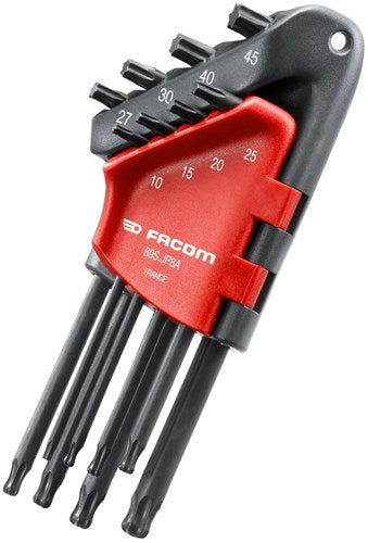 Facom jeu de 8 clés hexagonales torx longues à rotule