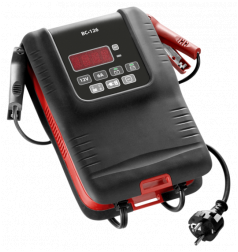 Facom chargeur de batterie rapide 12 volts 6 ampères pour voitures particulières, véhicules utilitaires légers et deux-roues - bc126pb