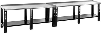 Etabli sur pied Facom | 2m + galvanized worktop - wb2.2000gs