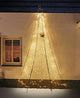 Applique Fairybell 240 LEDs blanc chaud 4m de haut - 5534962