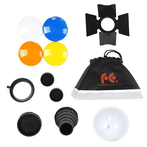 Ensemble d'accessoires Falcon Eyes LA-K7 pour Mini Fresnel