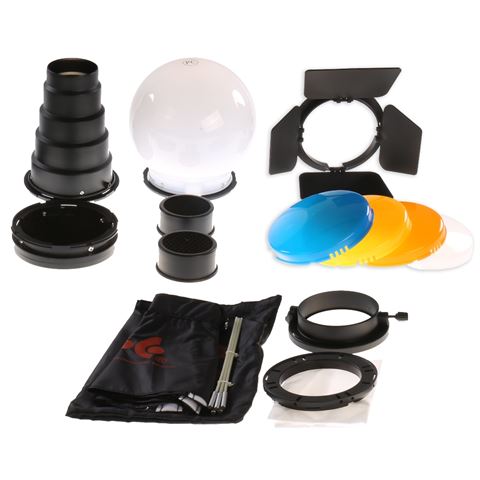 Ensemble d'accessoires Falcon Eyes LA-K7 pour Mini Fresnel