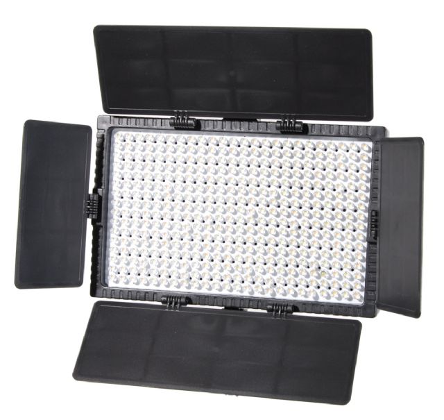 Falcon Eyes Ensemble de lampes LED bicolores Dimmable DV-384CT-K2 avec batterie