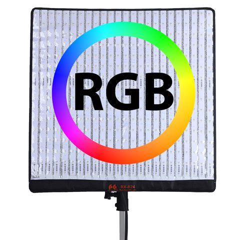 Falcon Eyes Panneau LED RGB Flexible RX-824-K1 63x63 cm