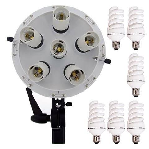 Lampe Falcon Eyes + Octabox 120cm LHD-B655FS 6x55W