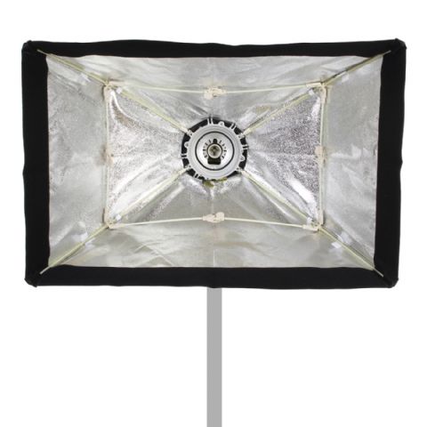 Boîte à lumière pliable Falcon Eyes + nid d'abeille FESB-6090HC 60x90 cm