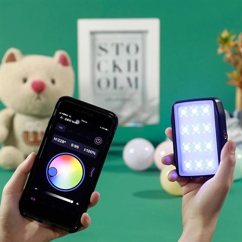 FALCON EYES RGB LED lampe Pockélite F7 Mini