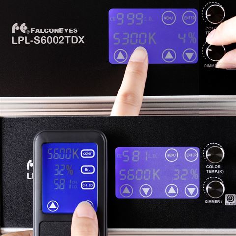 Lampe à LED souple des yeux Falcon LPL-S6002TDX 120W