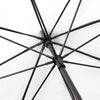 Parapluie de falcone 120 cm polyester noir transparent