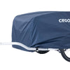 Remorque vélo cargo pliante Croozer garage bleu foncé