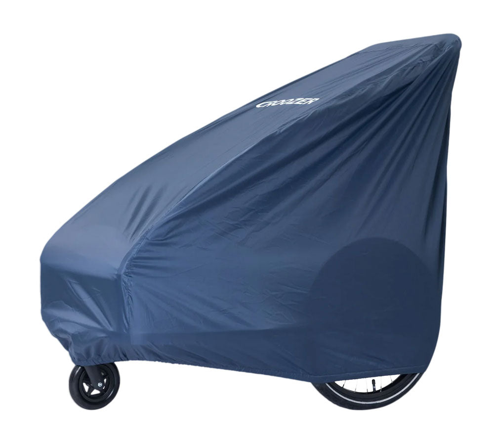 Garage pliant Croozer pour remorque enfant bleu foncé
