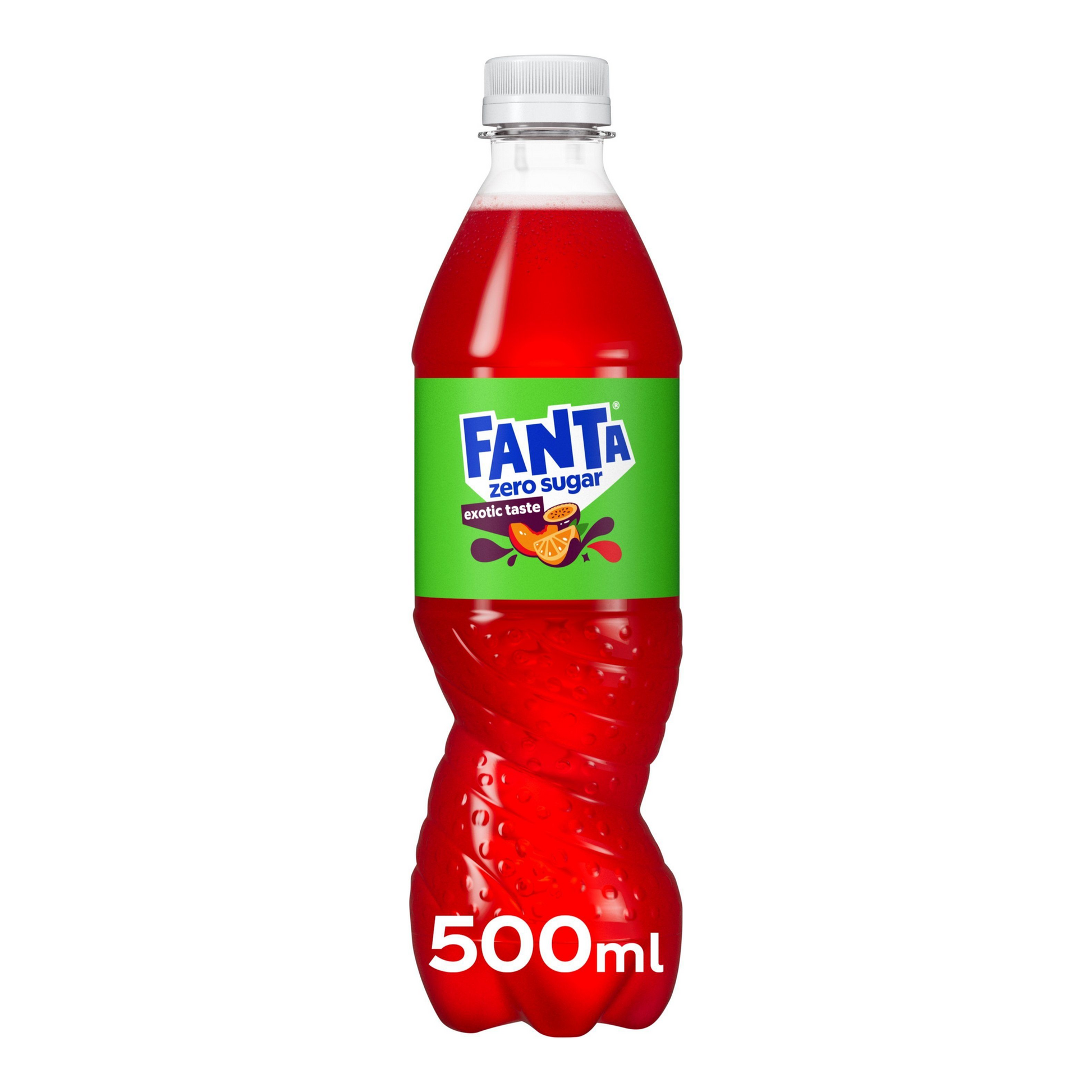 Bouchon Fanta exotique zéro sucre (12x 50cl)