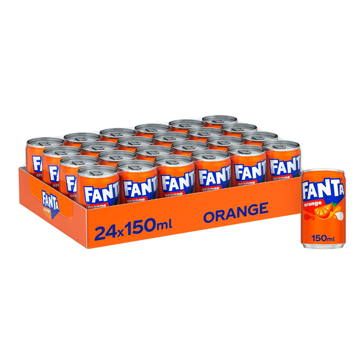 Canette Fanta orange (24x 15cl)