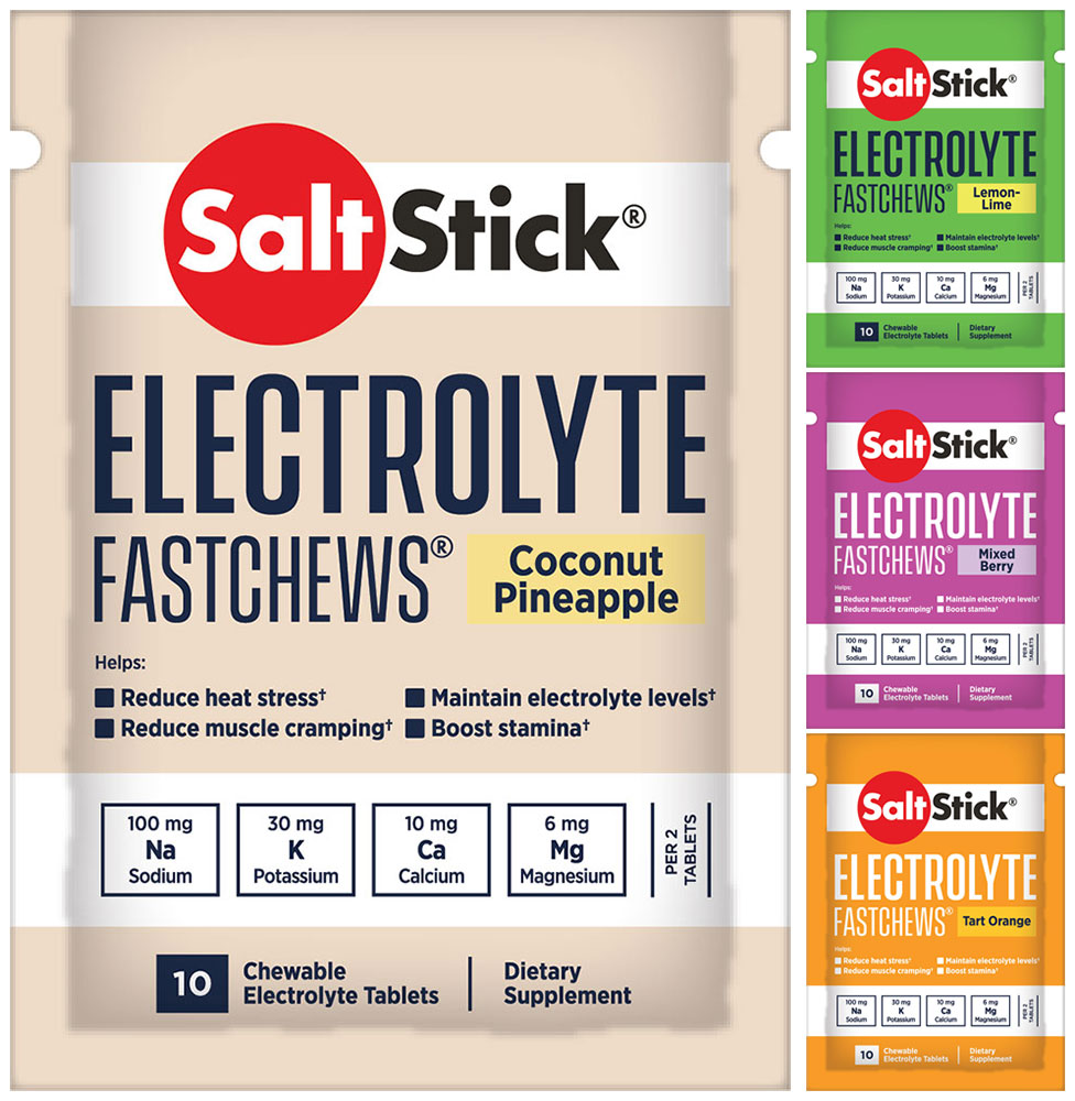 Saltstick fastchews électrolytes comprimés à croquer 10 pcs.