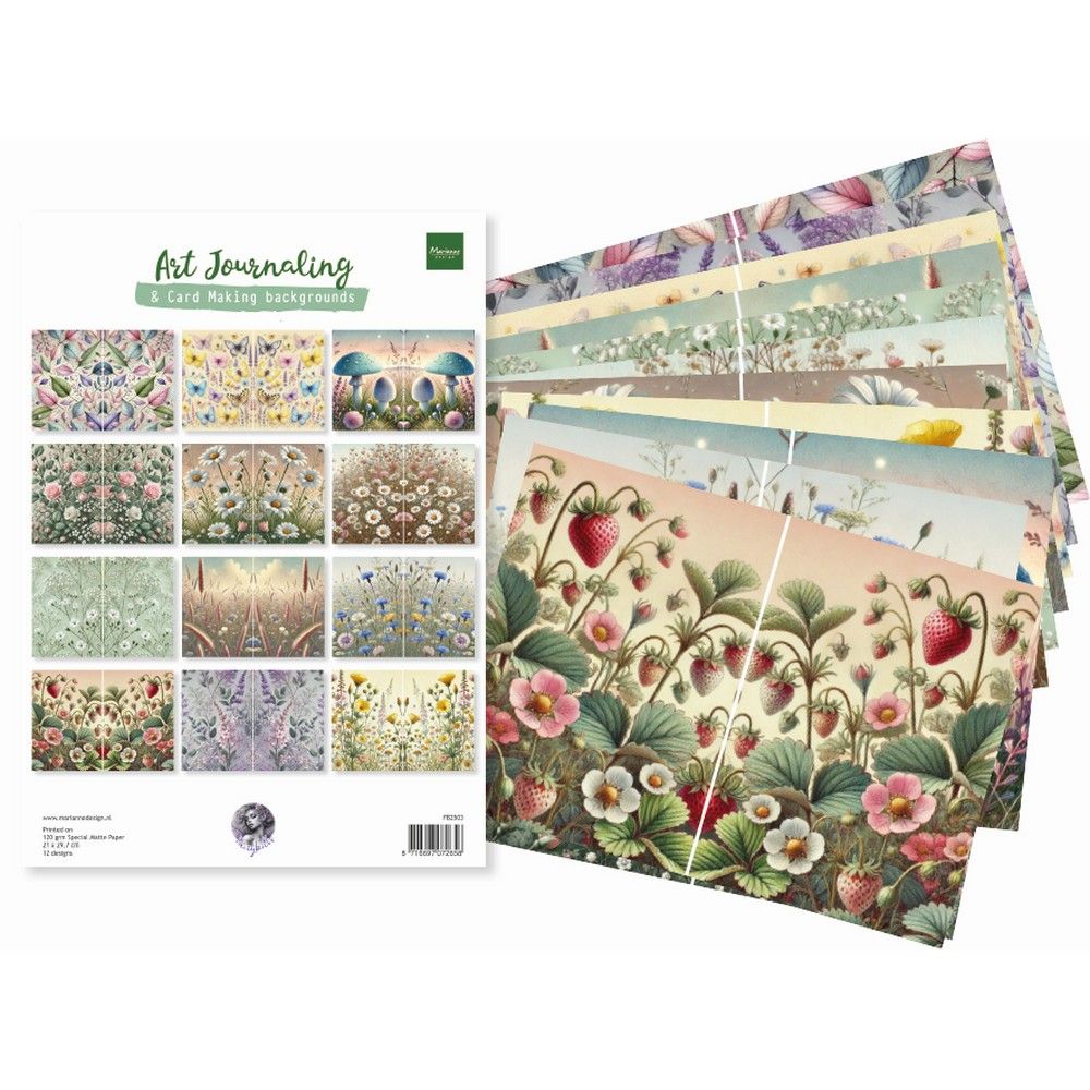 Marianne design • ensemble de papier pour journal d'art par fairybells