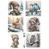Marianne design • découpage hiver de rêve par fairybells