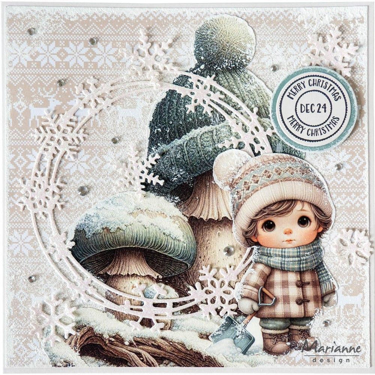 Marianne design • découpage hiver de rêve par fairybells