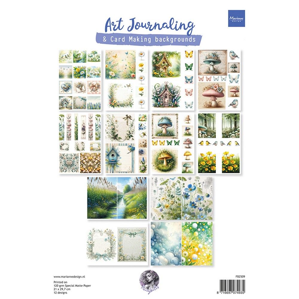 Marianne design • Blocs de journalisation artistique Spring Set par Fairybells