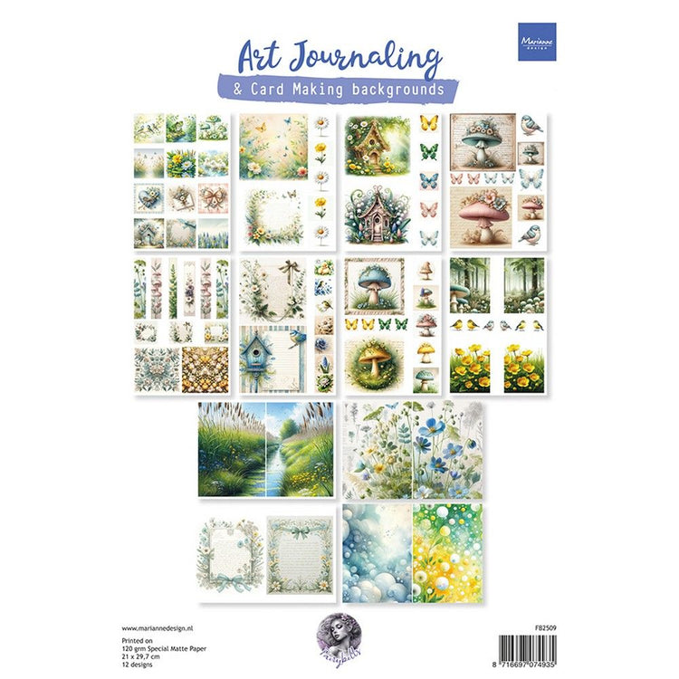 Marianne design • Blocs de journalisation artistique Spring Set par Fairybells