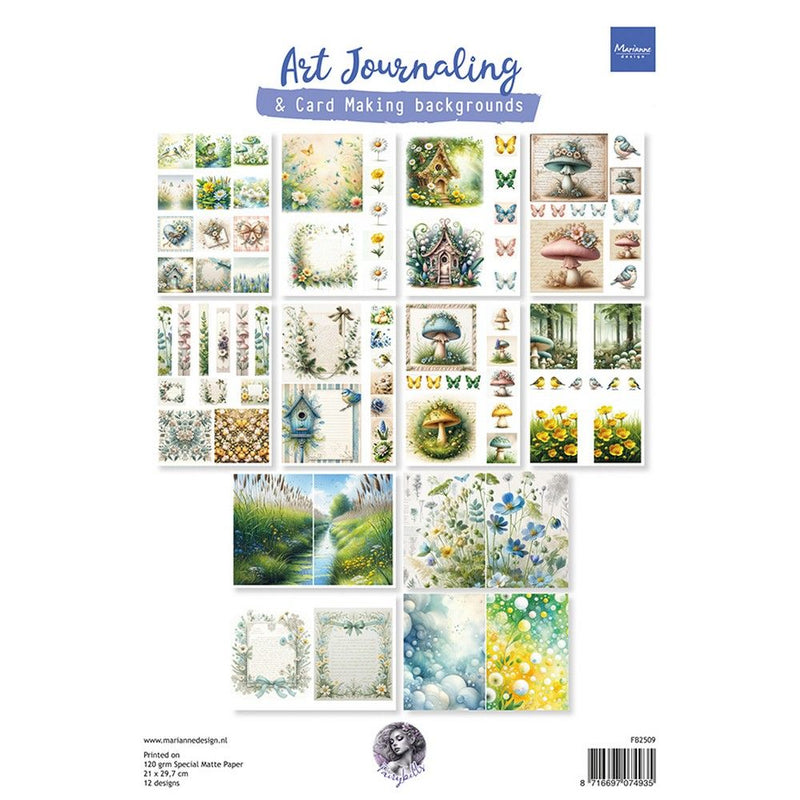 Marianne design • Blocs de journalisation artistique Spring Set par Fairybells