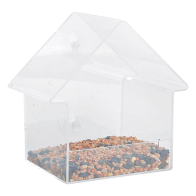Esschert Design Esschert Design Feeding House pour la fenêtre acrylique 15x10x15.3 cm FB370