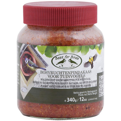 Esschert design nourriture pour oiseaux fruits des bois beurre de cacahuète 340gr