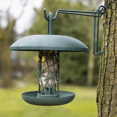 Esschert design Silo à boules de graisse Esschert avec soucoupe