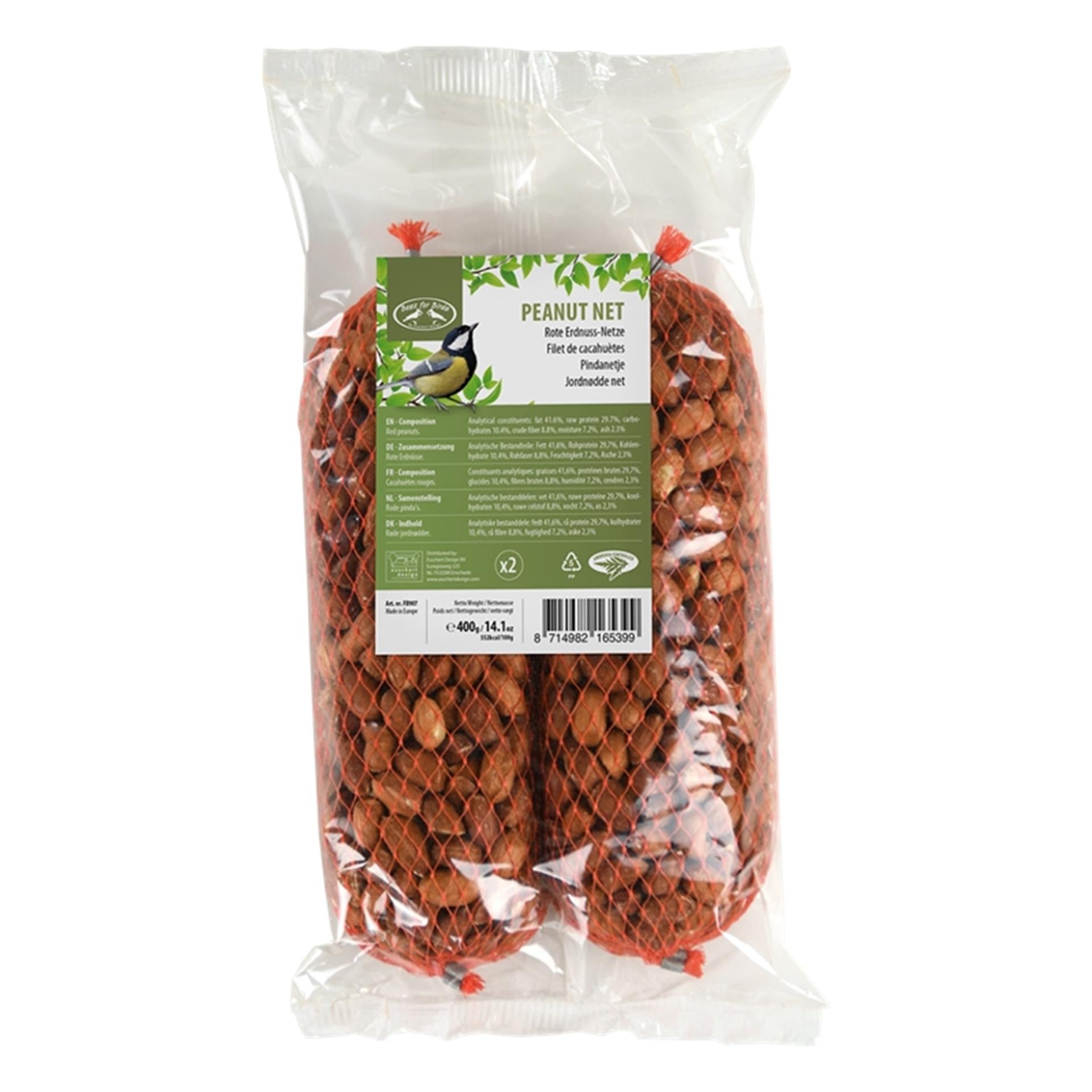 Esschert design meilleur pour les oiseaux cacahuètes 2x 200gr