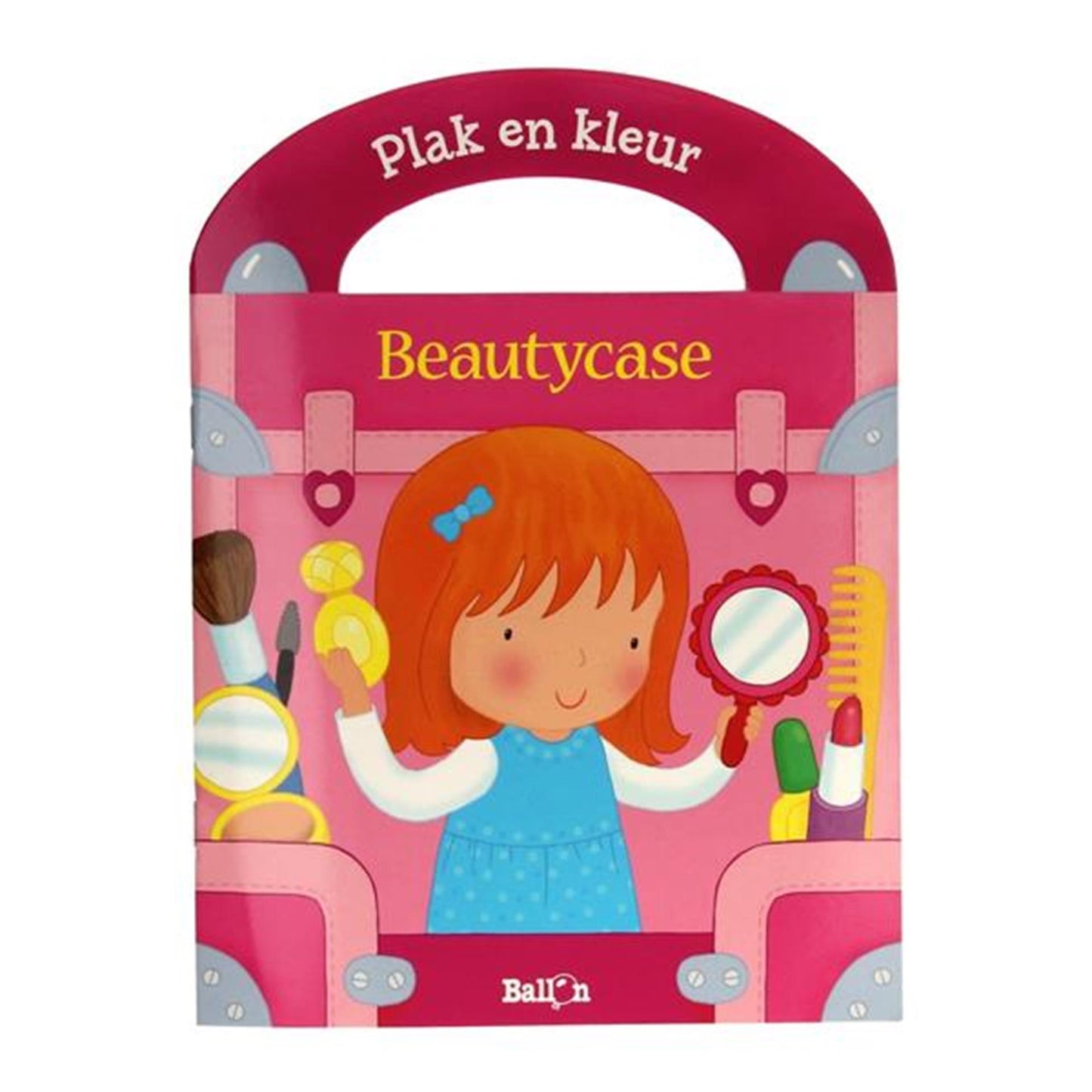 Mallette de beauté pour livre à coller et à colorier
