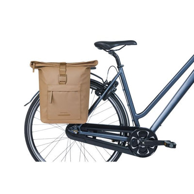 Sacoche de vélo double Basil brooklyn mik 41l 14 x 30 x 37 cm - sable