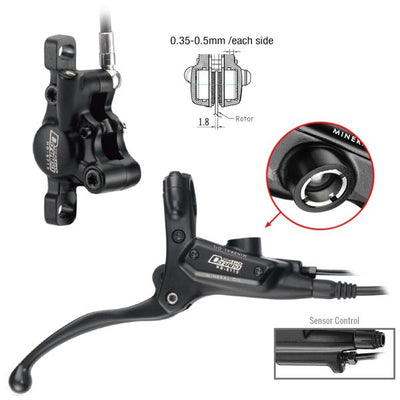 TEKTRO HD-E715 Disc hydraulique Frein à disque RH 1800 mm noir