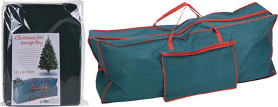 Sac de rangement style maison pour sapin de Noël 125x30x50cm