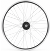 Roue arrière Shimano 28 aluminium jante zac 2000 noir argent - moyeu sg-c6001-8r nexus 8 et rayons inox