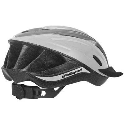 Polisport Ride en casque de vélo M 54-58 cm Gray blanc