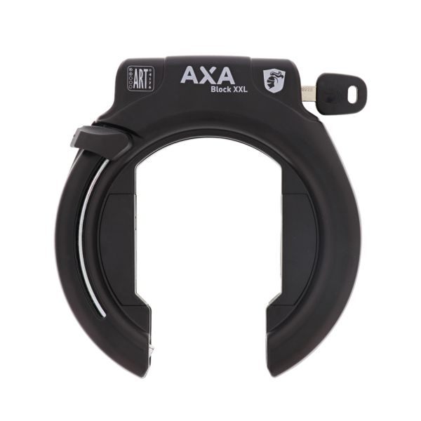 AXA XXL Black Ring Lock + Saddle Sac + Collier ULC100