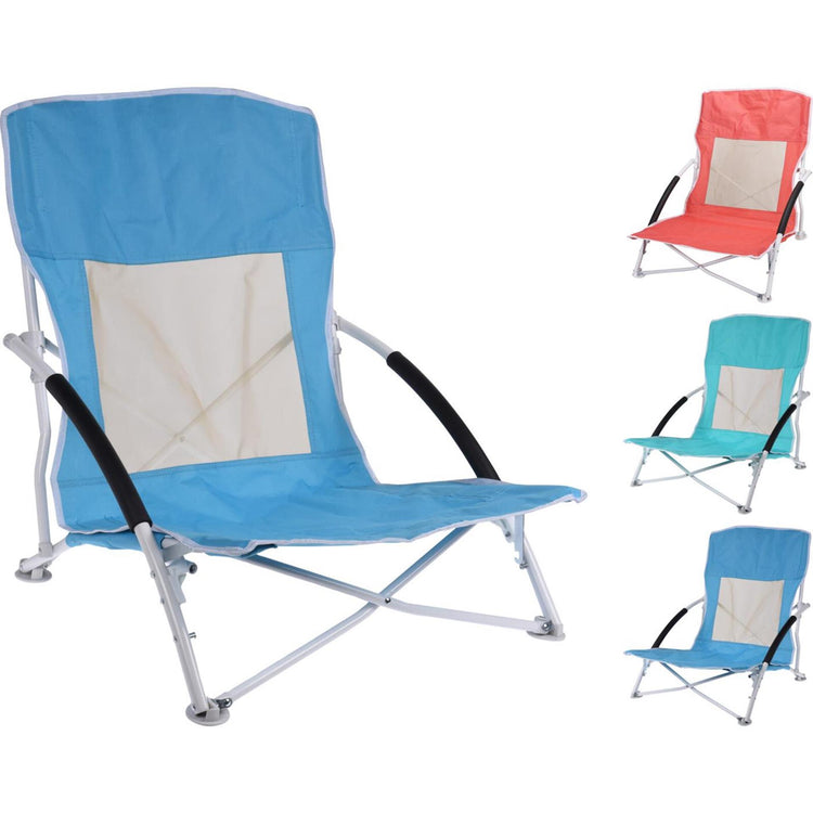 Chaise de plage Pro beach pliable 3 essieux. couleur