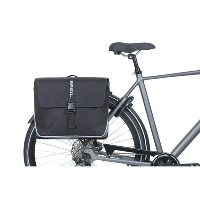 Basil Double Bag Forte Mik 35L Black
