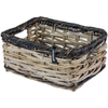 Panier de vélo de basilic Dijon petit noir gris
