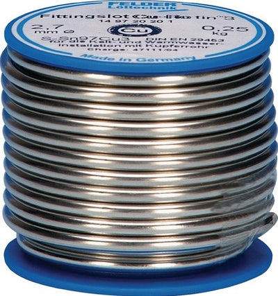 Soudure pour raccords Felder | 2,7 mm | 250g | s-sn97cu3 | 1 pièce - 149727201 149727201