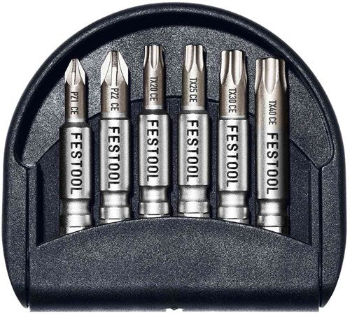 Gamme d'embouts d'accessoires Festool | centre | jeu d'embouts 1 - 205087