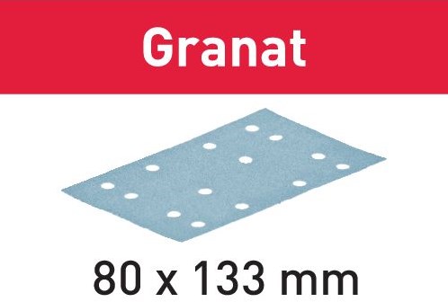 Festool accessoires granat stf 80x133 p80 gr 10 bandes abrasives | 497128