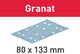 Festool accessoires granat stf 80x133 p80 gr 10 bandes abrasives | 497128