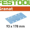 Festool accessoires granat stf 93x178 p220 gr 100 bandes abrasives | 498939