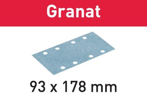 Festool accessoires granat stf 93x178 p220 gr 100 bandes abrasives | 498939
