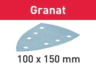 Accessoires Festool granat stf delta 7 p320 gr 100 feuilles abrasives | 497143